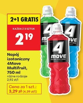 Napój izotoniczny Multifruit różne rodzaje promocja w Biedronka