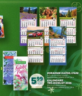 Poradnik każdej pani 11,5 x 23 cm promocja w Stokrotka