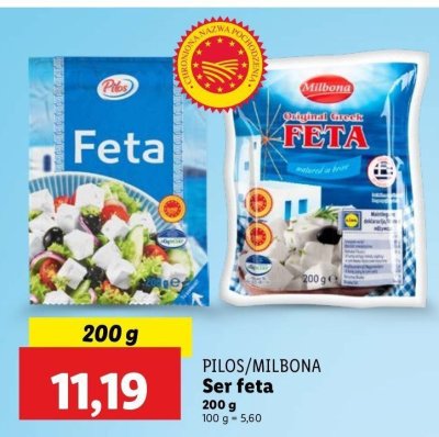 Ser feta Pilos promocja