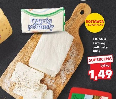 Twaróg krajanka półtłusty Figand promocja