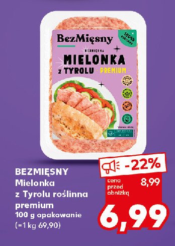 Mielonka z tyrolu premium Bezmięsny promocja w Kaufland