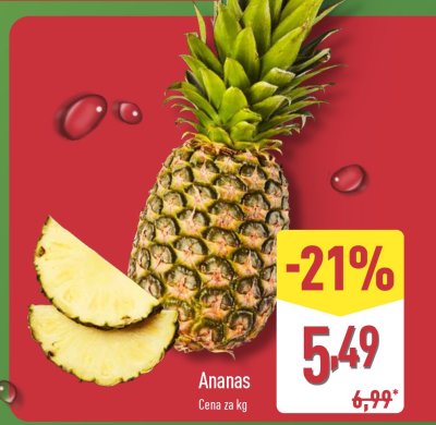 Ananas promocja w Aldi