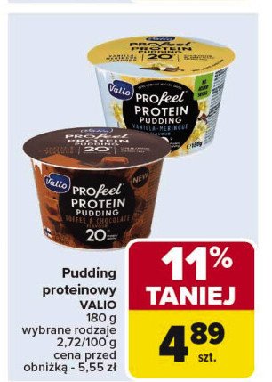 Pudding proteinowy waniliowy promocja w Carrefour Market