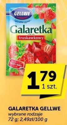 Galaretka Gellwe wybrane rodzaje promocja w Groszek