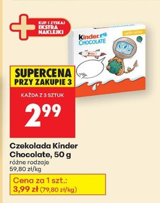 Czekolada promocja w Biedronka