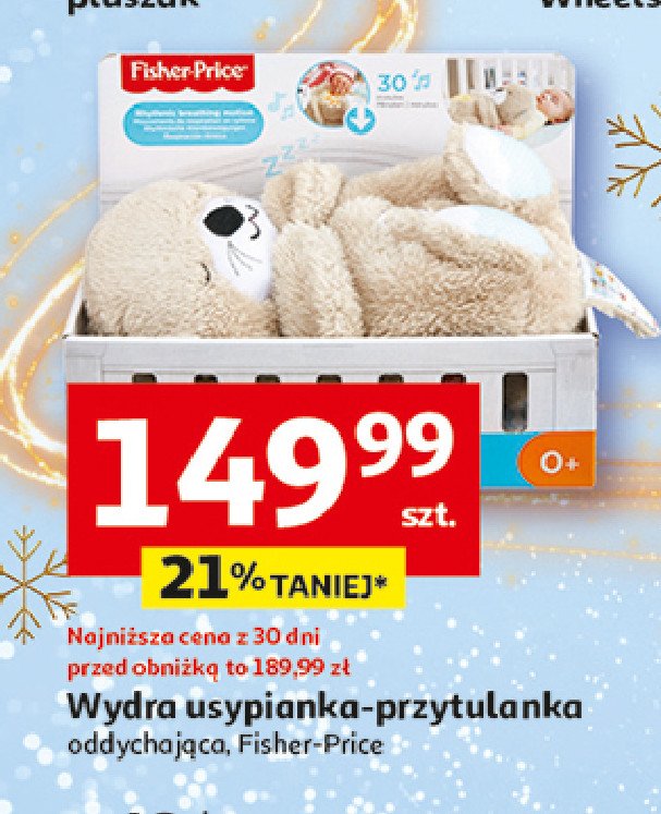 Wydra usypianka Fisher-price promocja