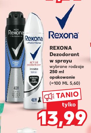 Dezodorant original Rexona active protection+ promocja