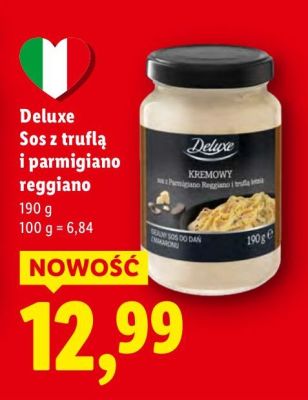 Sos z truflą i parmigiano reggiano kremowy promocja w Lidl