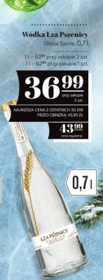 Wódka Łza Pszenicy Global Spirits 0,7l promocja w POLOmarket
