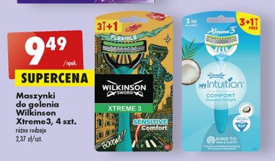 Maszynka do golenia coconut delight Wilkinson my intuition comfort promocja