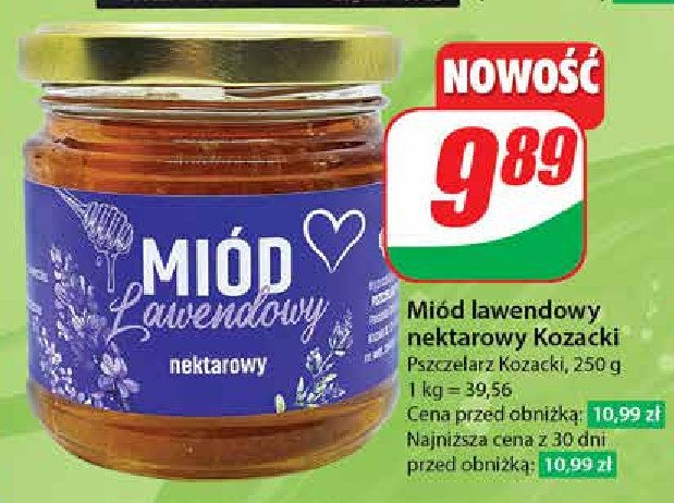 Mi贸d lawendowy Pszczelarz kozacki promocja