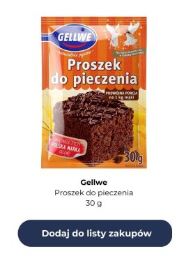 Proszek do pieczenia promocja w Kaufland