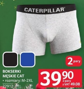 Bokserki męskie Caterpillar 2 pary promocja w Selgros