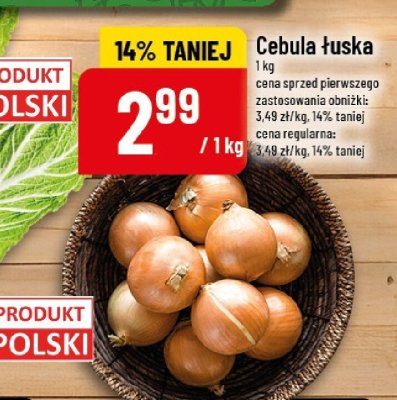 Cebula łuska promocja w POLOmarket