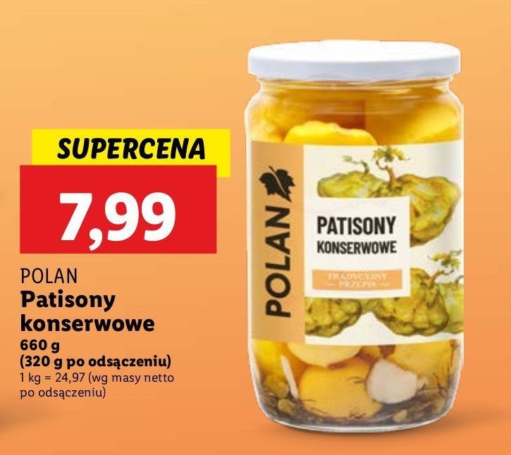 Patisony konserwowe POLAN promocja