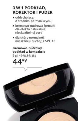 Podkład Kremowo-pudrowy w kompakcie Avon promocja w AVON