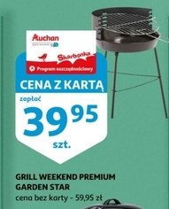 Grill weekend premium 艣r. 30 cm Garden star promocja