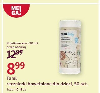 R臋czniki bawe艂niane Tami my baby promocja