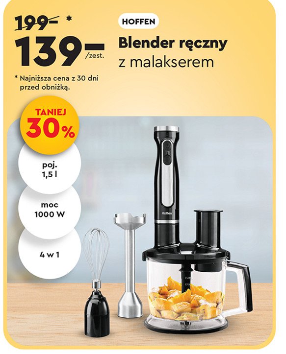 Blender z malakserem 1000 w Hoffen promocja