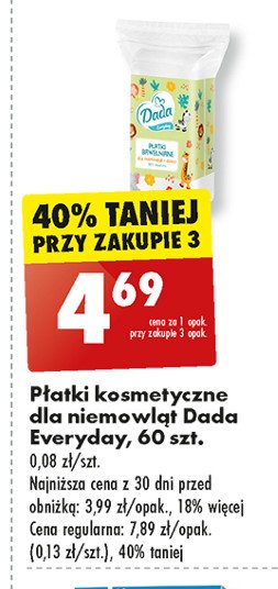 Płatki kosmetyczne Dada everyday promocja