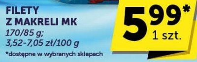 Filety z makreli MK promocja w ABC