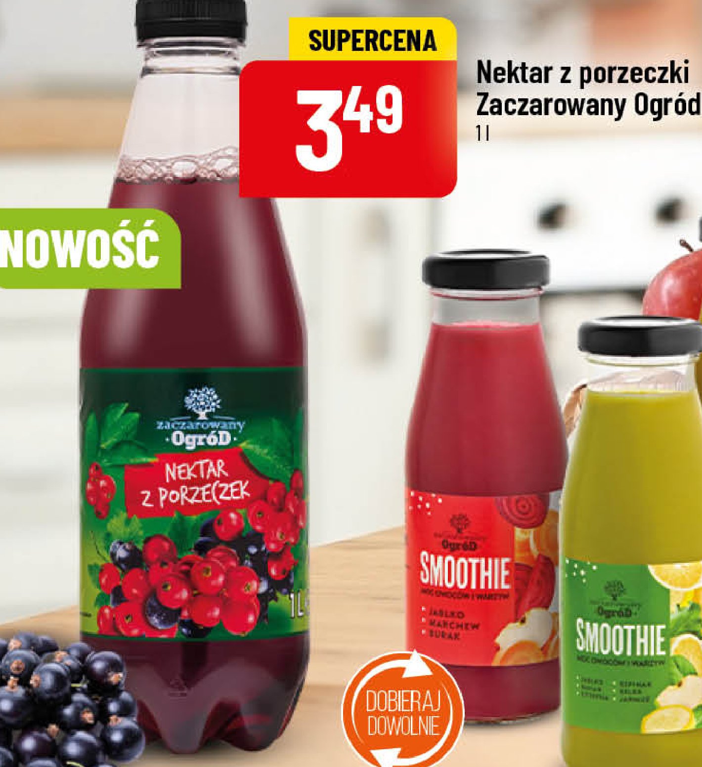 Nektar z porzeczek