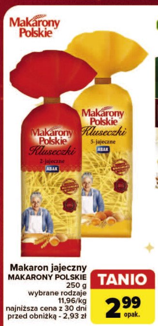 Makaron 2 jajeczny krajanka Makarony polskie promocja w Carrefour Market