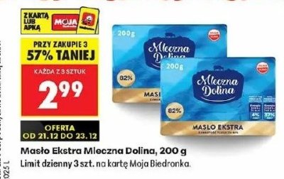 Masło promocja w Biedronka