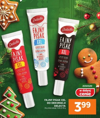 Fajny Pisak XXL do dekoracji Delecta różne rodzaje promocja w Stokrotka