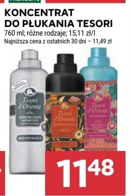 Koncentrat do płukania Tesori promocja w Stokrotka