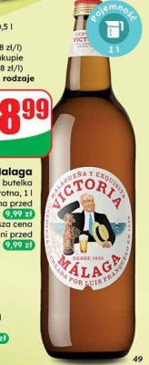Piwo Victoria Malaga  promocja w Dino