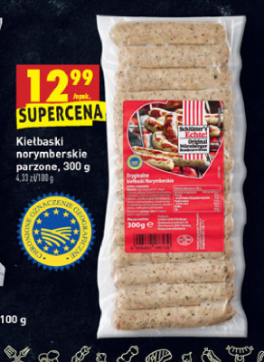 Kie艂baski norymberskie Schlutter's echte promocja