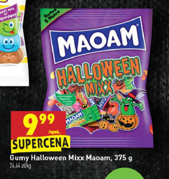 Cukierki halloween mix Haribo maoam promocja