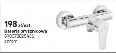 Bateria prysznicowa Ferro Rennto chrom promocja w Castorama