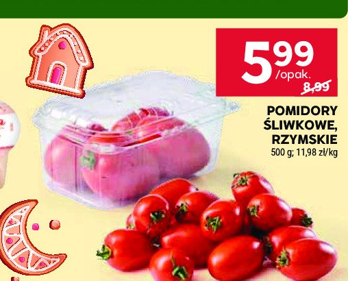 Pomidory rzymskie promocja w Stokrotka