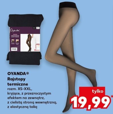 Rajstopy termiczne  promocja w Kaufland