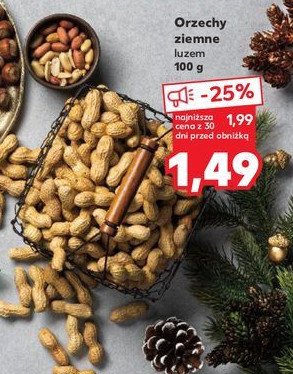 Orzechy ziemne promocja w Kaufland