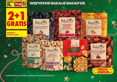 Orzechy nerkowca prażone niesolone promocja w Biedronka