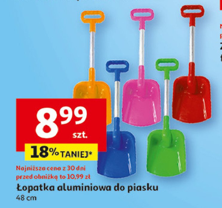 Łopatka do piasku promocja