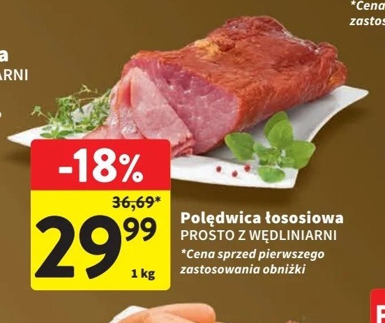 Polędwica łososiowa Prosto z wędliniarni promocja