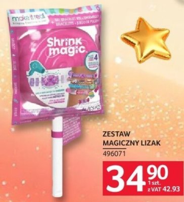 Zestaw Magiczny Lizak Shrinky Dinks promocja w Selgros