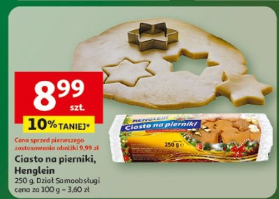 Ciasto na pierniki Henglein promocja w Auchan