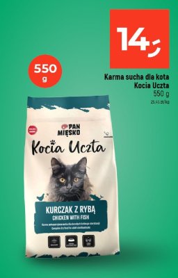 Karma sucha dla kota Kocia Uczta 550 g promocja w Dealz