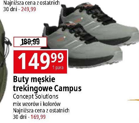 Buty męskie trekkingowe CAMPUS promocja