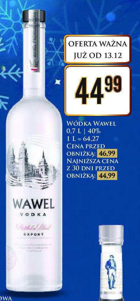 Wódka Wawel vodka promocja