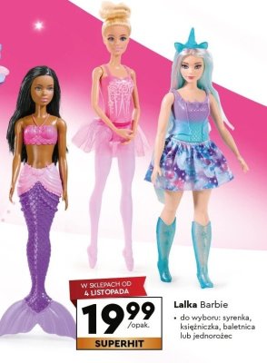 Lalka Barbie syrenka promocja w Biedronka