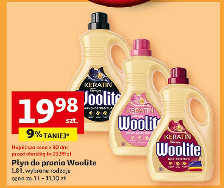 Płyn do prania Woolite delicate & wool promocja