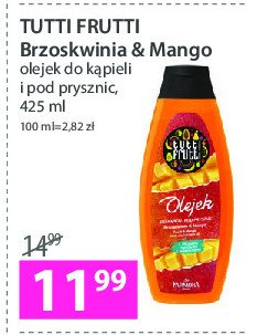 Olejek do kąpieli brzoskwinia i mango Farmona tutti frutti promocja
