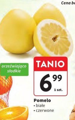 Pomelo białe, czerwone promocja w Intermarche
