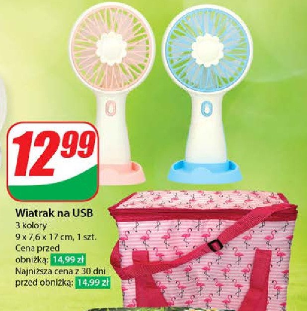 Wiatraczek usb promocja w Dino